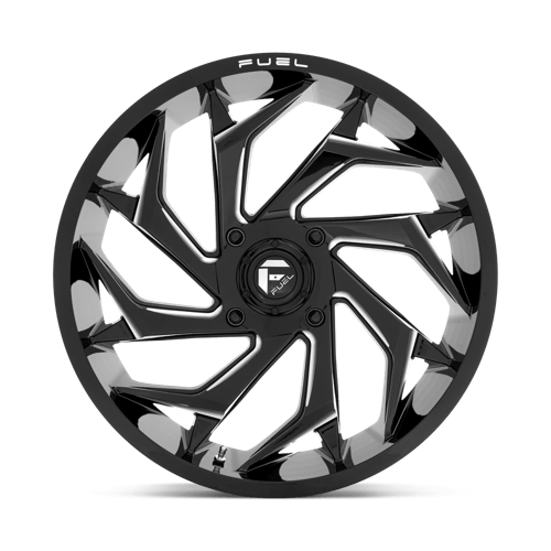 Fuel UTV D7531870A644 D753 18X7 4X137 GL-BLK-MIL 13MM - Truck Part Superstore