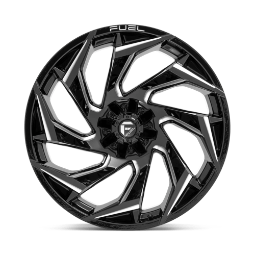 Fuel 1PC D75324209847 D753 24X12 6X135/5.5 GL-BLK-MIL -44MM - Truck Part Superstore