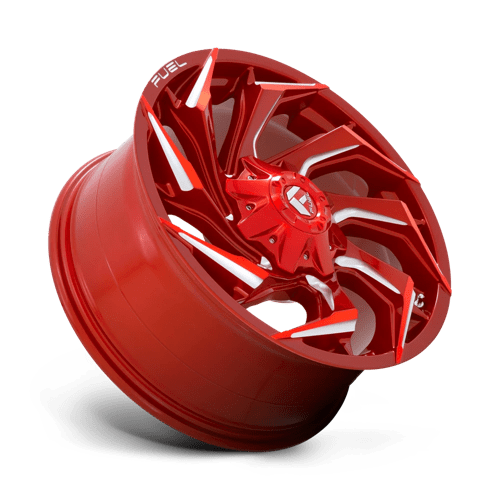 Fuel 1PC D75420901857 D754 20X9 8X180 GL-RED-MIL 20MM - Truck Part Superstore