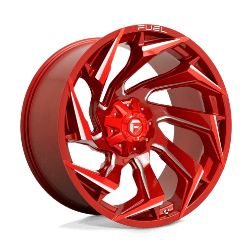 Fuel 1PC D75424205747 D754 24X12 5X5.0/5.5 GL-RED-MIL -44MM - Truck Part Superstore