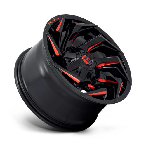 Fuel 1PC D75520001747 D755 20X10 8X170 GL-BLK-MIL-RTTC -18MM - Truck Part Superstore