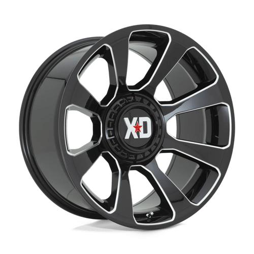 XD XD85429067318 XD854 20X9 6X135/5.5 G-BLK MILL 18MM - Truck Part Superstore