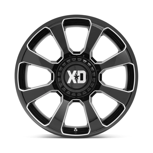 XD XD85429086300 XD854 20X9 5X5.5/150 G-BLK MILL 00MM - Truck Part Superstore