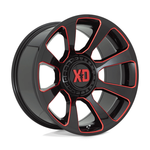 XD XD85421035918N XD854 20X10 5X5.0/5.5 G-BLK MILL RTCC -18MM - Truck Part Superstore