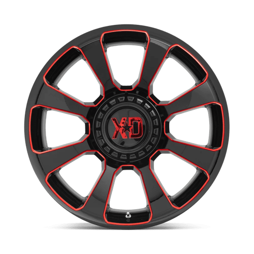 XD XD85421035918N XD854 20X10 5X5.0/5.5 G-BLK MILL RTCC -18MM - Truck Part Superstore