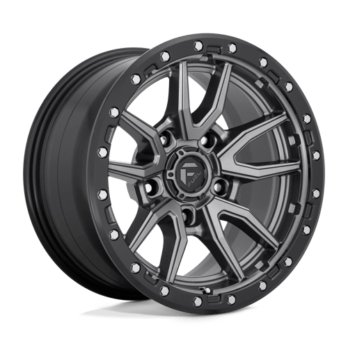 Fuel 1PC D68017907545 D680 17X9 5X5.0 MT-GNMTL-BBR -12MM - Truck Part Superstore