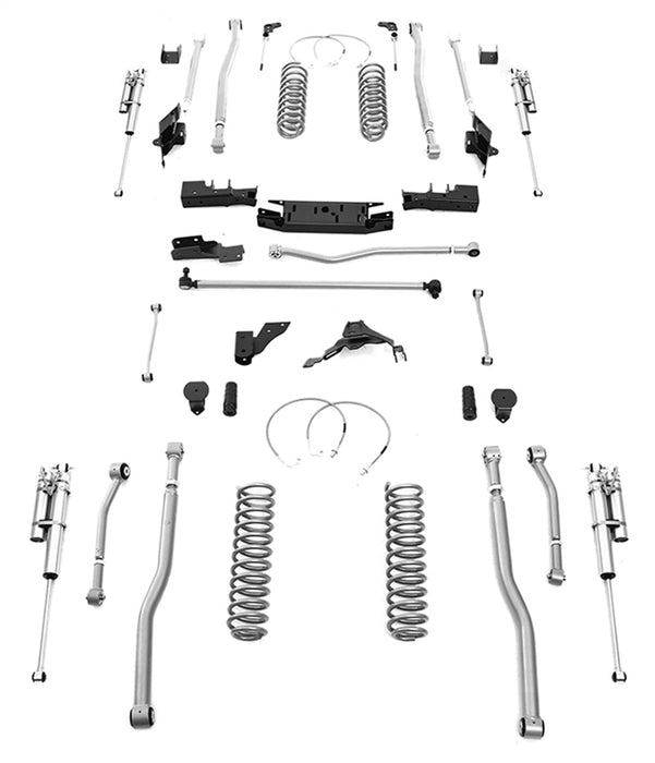 Rubicon Express JK4425R 5.5 Inch Extreme Duty 4-Link Long Arm Lift Kit with Shocks Rubicon Express - Truck Part Superstore