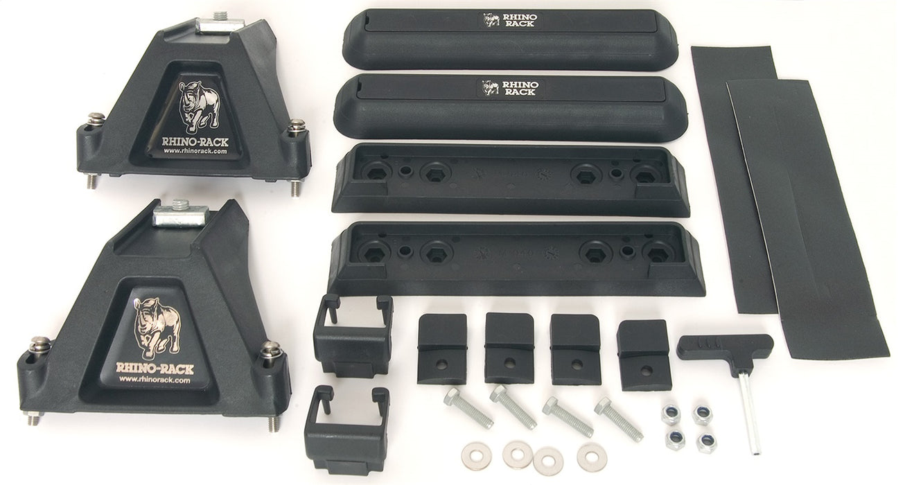 Rhino-Rack USA RFMC Fixed Mount Leg Kit; 3 in.; Pair; Cross Bars Not Included; - Truck Part Superstore