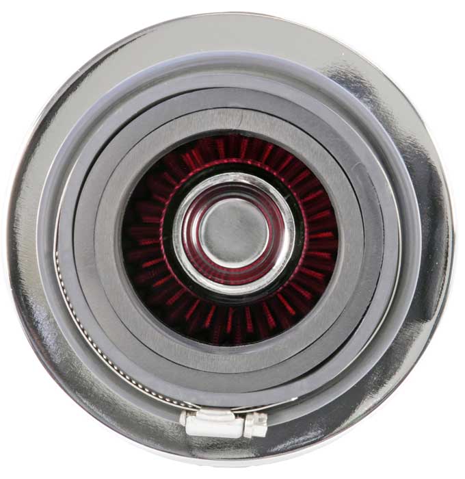 K&N RG-1001RD Universal Clamp-On Air Filter - Truck Part Superstore