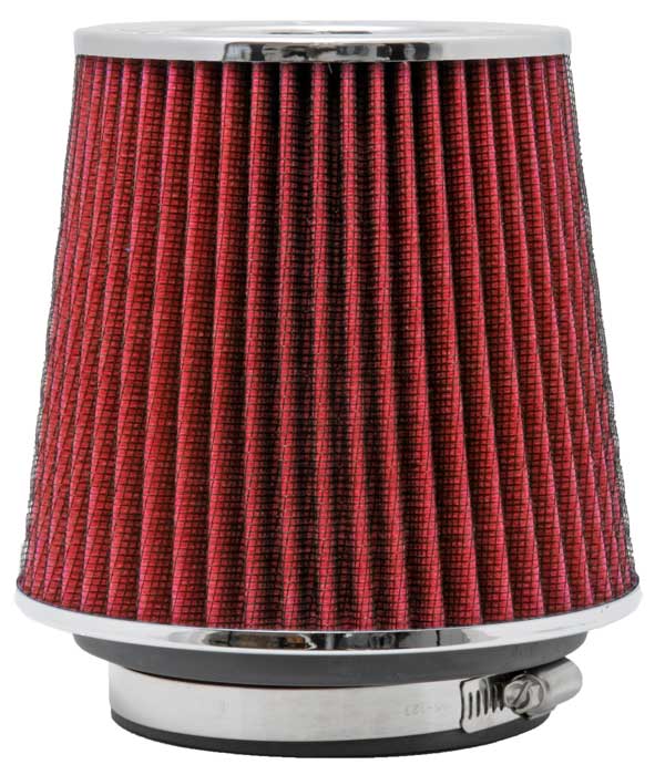 K&N RG-1001RD Universal Clamp-On Air Filter - Truck Part Superstore