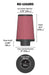 K&N RG-1002RD Universal Clamp-On Air Filter - Truck Part Superstore