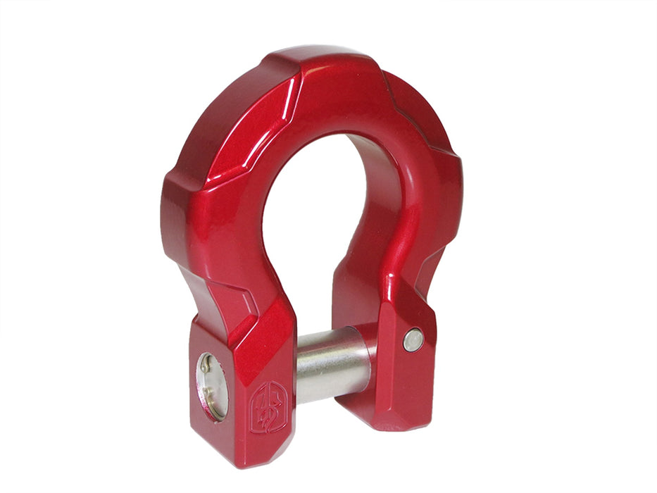 Road Armor RG-SH087CR Identity Shackle; Aluminum; Red; - Truck Part Superstore