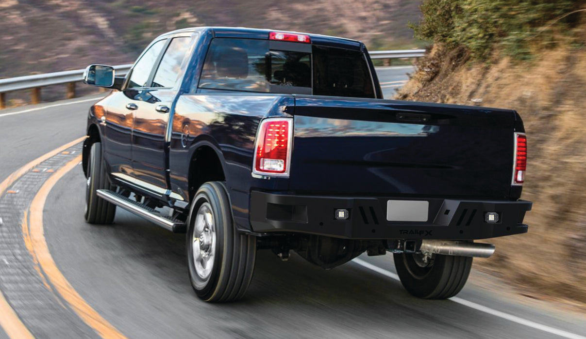 TrailFX RHDB002TI One Piece Direct Fit W/O D-Ring Mount W/OE Hitch Black Titn Pwdr Ctd Steel - Truck Part Superstore