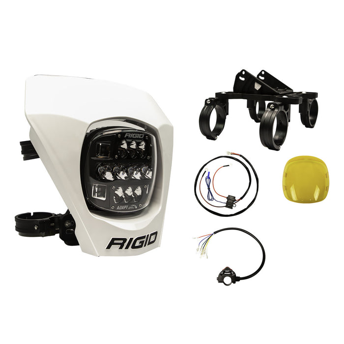 Rigid Industries 300417 RIGID Adapt XE Extreme Enduro Complete Ready To Ride LED Moto Kit White - Truck Part Superstore