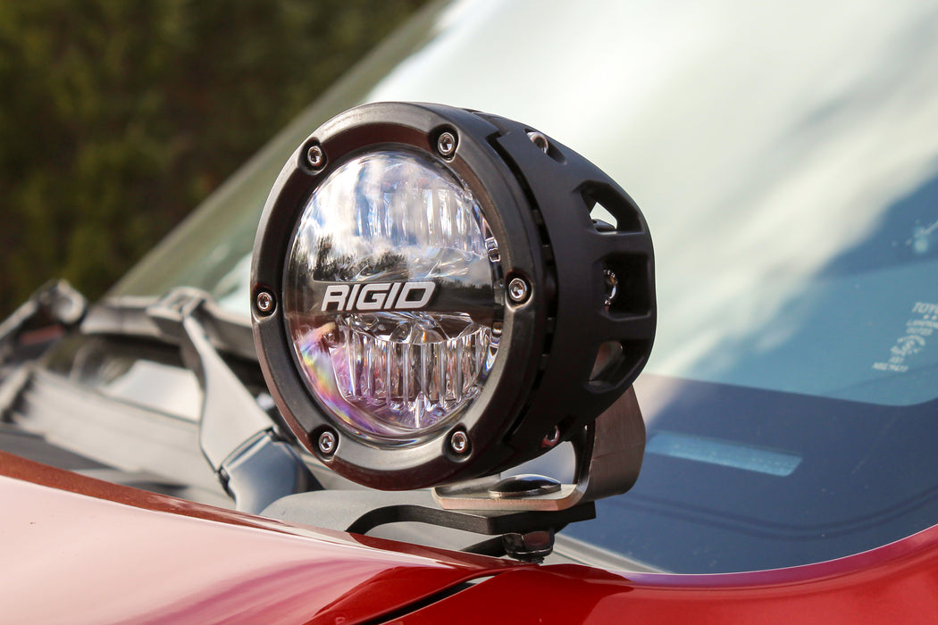 Rigid Industries 46704 2010-2020 Toyota 4Runner A-Pillar Light Kit, Includes 4 Inch 360-Series Drive RIGID Industries - Truck Part Superstore