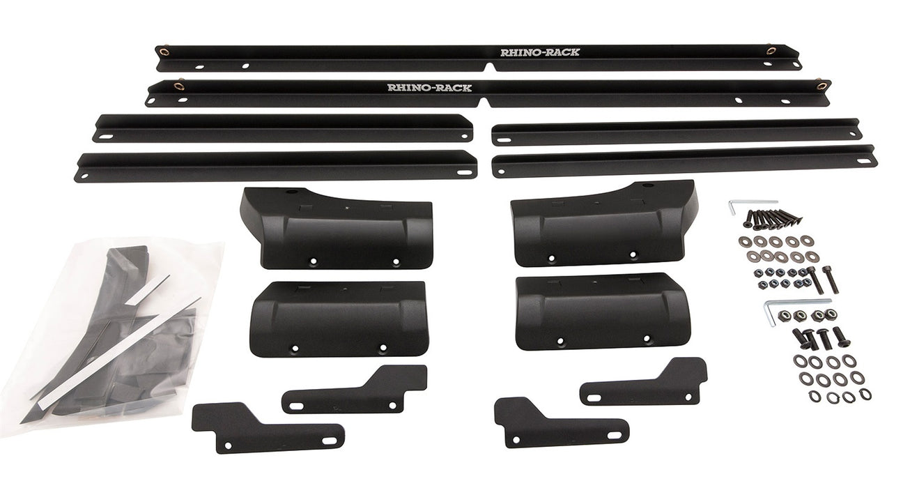 Rhino-Rack USA RJKB2 Backbone Roof Rack System; 2 Base Mounting; - Truck Part Superstore