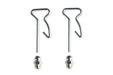 Lakewood RK100-27 Control Arm; 3 in. Drop; Front; Pair; Black Finish; - Truck Part Superstore