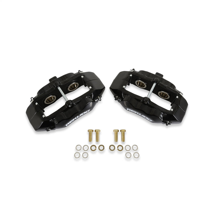 Lakewood RK400-10 Rekudo Caliper; Front; Black; W/REKUDO Logo; - Truck Part Superstore