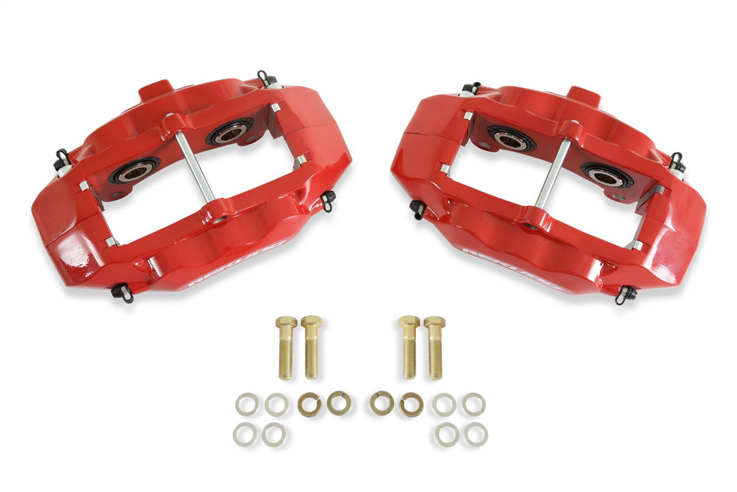 Lakewood RK400-13 Rekudo Caliper; Rear; Red; W/REKUDO Logo; - Truck Part Superstore