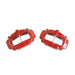 Lakewood RK400-13 Rekudo Caliper; Rear; Red; W/REKUDO Logo; - Truck Part Superstore