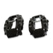 Lakewood RK400-20 Rekudo Caliper; Rear; Black; 11.75 in. Dia.; 1.25 in. Width; Forged Aluminum; - Truck Part Superstore