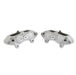 Lakewood RK400-22 Rekudo Caliper; Rear; Silver; 11.75 in. Dia.; 1.25 in. Width; Forged Aluminum; - Truck Part Superstore