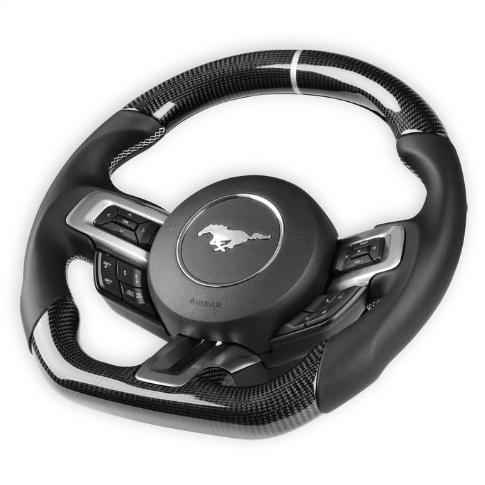 Lakewood RK950-05 Rekudo Steering Wheel; Carbon Fiber Leather Grip; - Truck Part Superstore