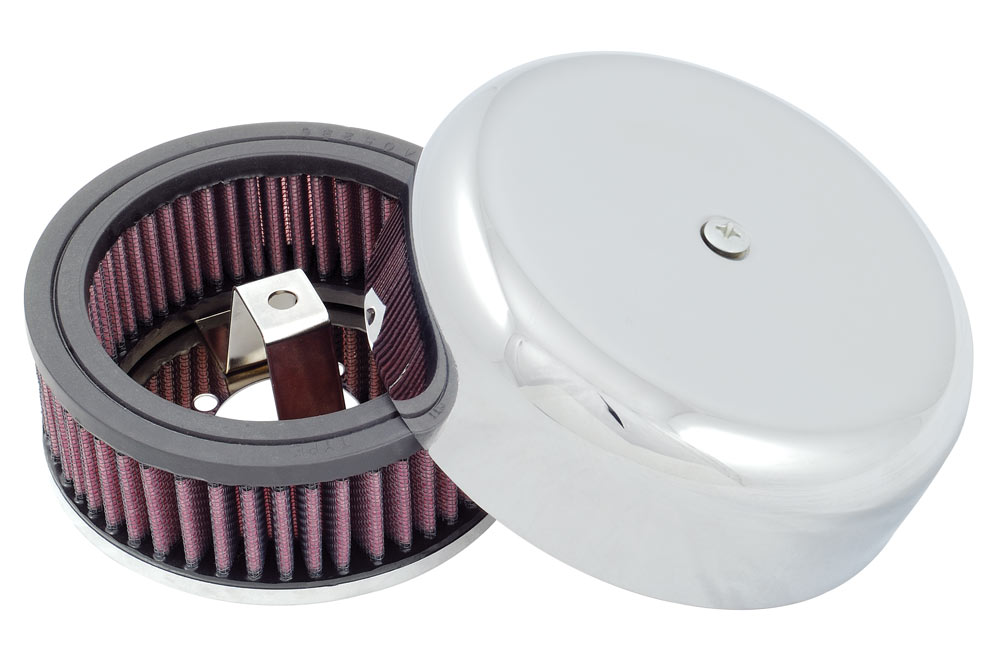 K&N RL-320B This K&N custom air cleaner was designed to fit older motorcycles. - Truck Part Superstore