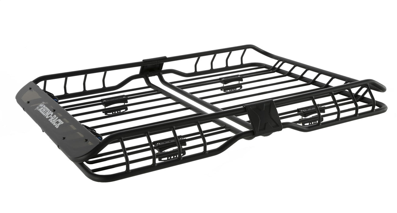 Rhino-Rack USA RMCB03 Roof Mount Cargo Basket; 58.27 in. x 42.91 in. x 5.91 in.; - Truck Part Superstore