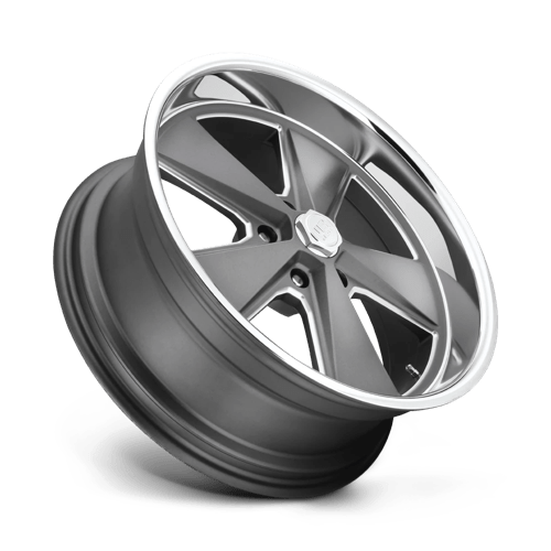 US Mag 1PC U12018807345 U120 18X8 5X5.0 MT-GNMTL-MACH 01MM - Truck Part Superstore