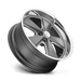 US Mag 1PC U12020807345 U120 20X8 5X5.0 MT-GNMTL-MACH 01MM - Truck Part Superstore