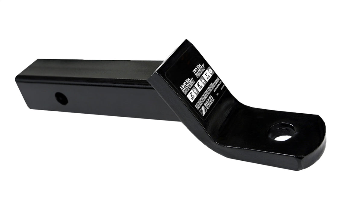 ROCKSTAR Mud Flaps 80812 Drop Ball Hitch; 2 Inch; Extended Shaft; For Use w/2 Inch Receiver; - Truck Part Superstore