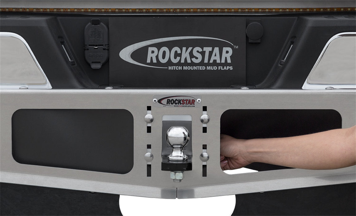ROCKSTAR Mud Flaps 90189 Vinyl Flap Kit; - Truck Part Superstore