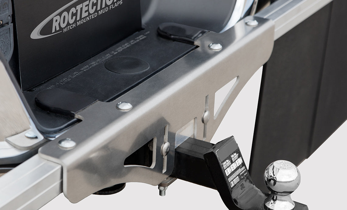 ROCKSTAR Mud Flaps C100001 Roctection Hitch Mount Mud Flaps - Truck Part Superstore