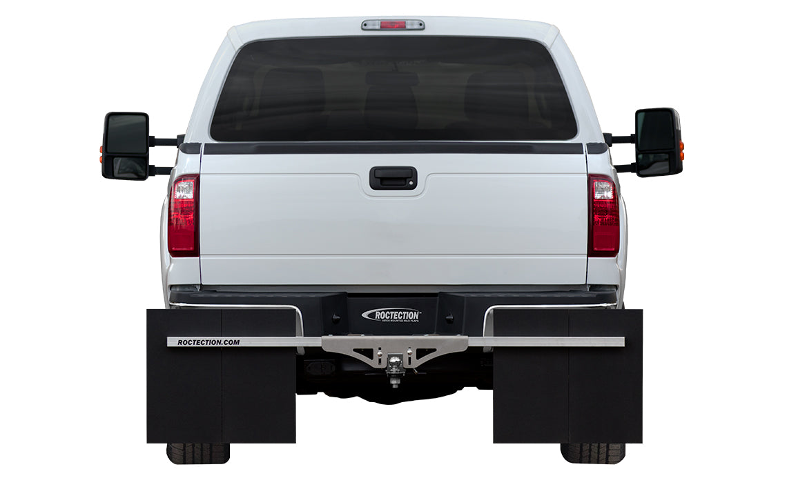 ROCKSTAR Mud Flaps C100001 Roctection Hitch Mount Mud Flaps - Truck Part Superstore