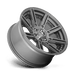 Fuel 1PC D71020007547 D710 20X10 5X5.0 BRSH-GNMTL-TTC -18MM - Truck Part Superstore