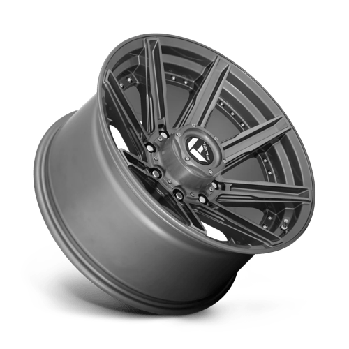 Fuel 1PC D71020001747 D710 20X10 8X170 BRSH-GNMTL-TTC -18MM - Truck Part Superstore