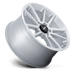 Rotiform 1PC R192210544+38 R192 21X10.5 5X112 GL-SLV-MACH-FC 38MM - Truck Part Superstore
