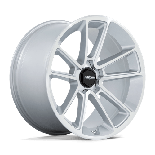 Rotiform 1PC R192220044+25 R192 22X10 5X112 GL-SLV-MACH-FC 25MM - Truck Part Superstore