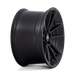 Rotiform 1PC R194220044+20 R194 22X10 5X112 MT-BLK-BLK-CAP 20MM - Truck Part Superstore