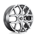 DUB 1PC S207229597+30 S207 22X9.5 6X135/5.5 CHR-PLATED 30MM - Truck Part Superstore
