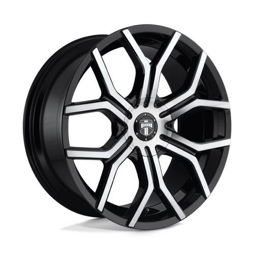 DUB 1PC S2092295F9+30 S209 22X9.5 6X120/132 GL-MACH-DDT 30MM - Truck Part Superstore