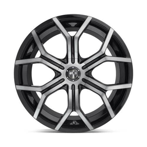 DUB 1PC S2092295F6+32 S209 22X9.5 5X112 GL-MACH-DDT 32MM - Truck Part Superstore
