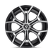 DUB 1PC S209249597+30 S209 24X9.5 6X135/5.5 GL-MACH-DDT 30MM - Truck Part Superstore