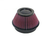 K&N RP-4600 Universal Air Filter - Carbon Fiber Top - Truck Part Superstore