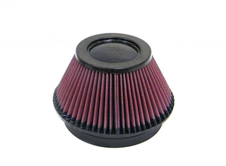 K&N RP-4600 Universal Air Filter - Carbon Fiber Top - Truck Part Superstore