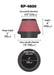 K&N RP-4600 Universal Air Filter - Carbon Fiber Top - Truck Part Superstore