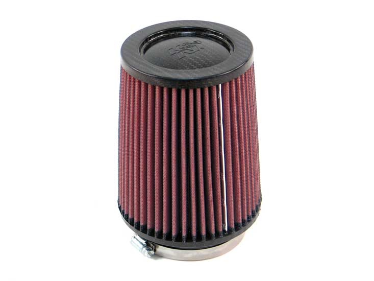 K&N RP-4630 Universal Air Filter - Carbon Fiber Top - Truck Part Superstore