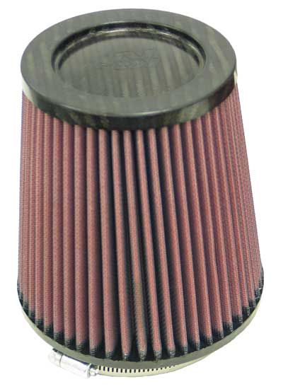 K&N RP-4740 Universal Air Filter - Carbon Fiber Top - Truck Part Superstore