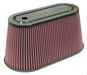 K&N RP-5070 Universal Air Filter - Carbon Fiber Top and Base - Truck Part Superstore